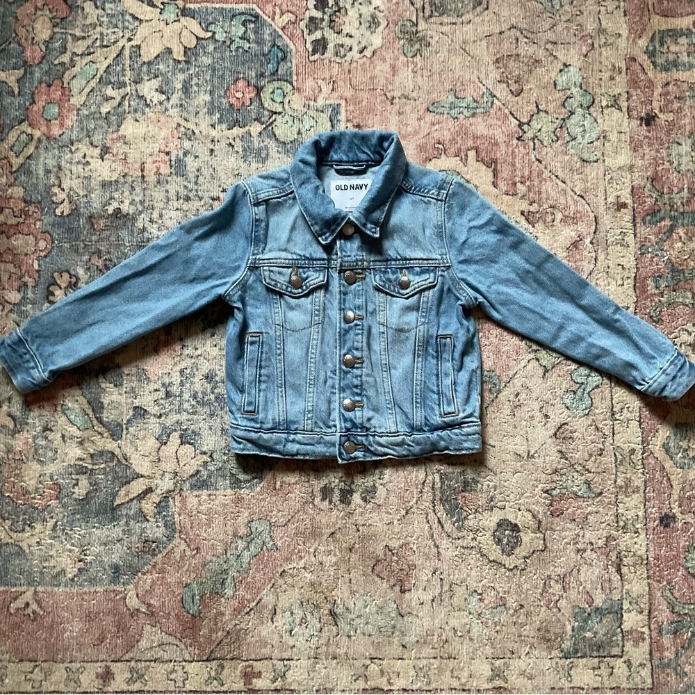 Old Navy 4T Jean Jacket Light Blue Toddlers Girl Denim